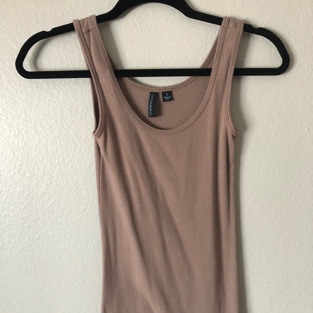 Tan tank top